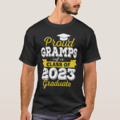 Super Proud Gramps van 2023 Afstuderen Geweldige f T-shirt (Voorkant)