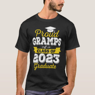 Super Proud Gramps van 2023 Afstuderen Geweldige f T-shirt