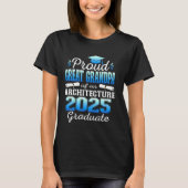 Super Proud Great Grandpa 2025 Architecture Gradua T-shirt (Voorkant)