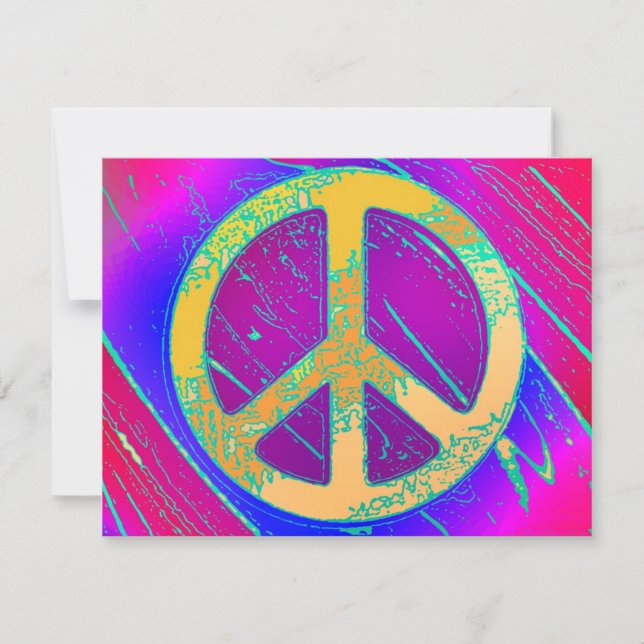 Super-Psychedelic Peace Sign (Voorkant)