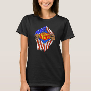 Super Psychiatrische hulpmiddelen Hero baan T-shirt