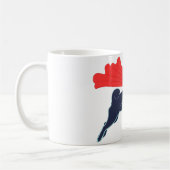 Super Pug Coffee Cup Koffiemok (Links)