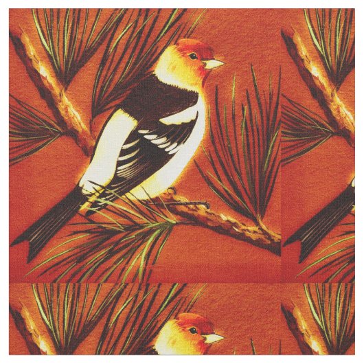 Super Punch Tanager Stof (Close Up)