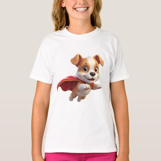 Super Puppy 3D T-shirt (Voorkant)