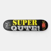 SUPER QUTE JMT Skateboard, 7 ¾ inch deck Persoonlijk Skateboard (Horizontaal)
