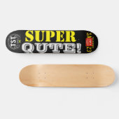 SUPER QUTE JMT Skateboard, 7 ¾ inch deck Persoonlijk Skateboard (Horizontaal)