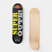 SUPER QUTE JMT Skateboard, 7 ¾ inch deck Persoonlijk Skateboard (Voorkant)