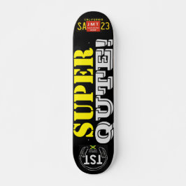 SUPER QUTE JMT Skateboard, 7 ¾ inch deck Persoonlijk Skateboard