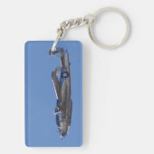 Super Rabbit B-25 Sleutelhanger (achterkant)