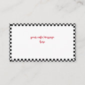 Super race auto kinderen verjaardag informatiekaartje (Voorkant)