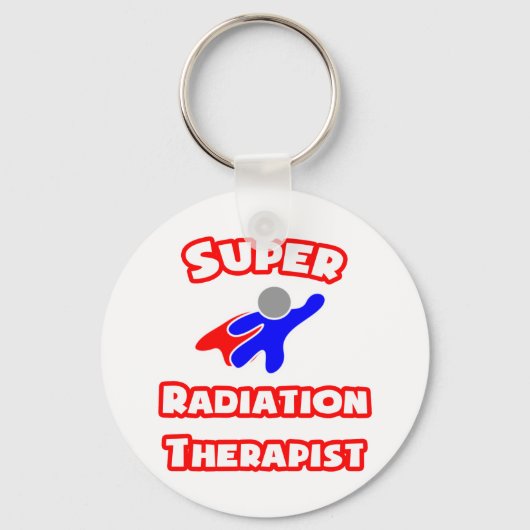 Super Radiation Therapist Sleutelhanger (Voorkant)