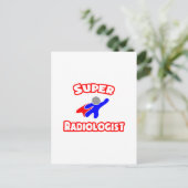 Super Radioloog Briefkaart (Staand voorkant)