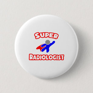 Super Radioloog Ronde Button 5,7 Cm