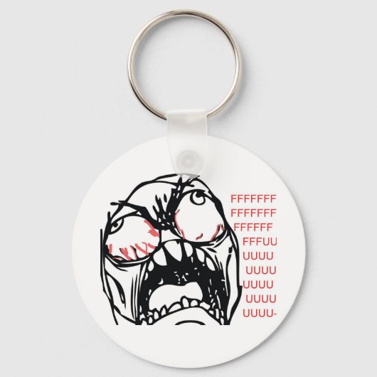 Super Rage Troll Sleutelhanger (Voorkant)