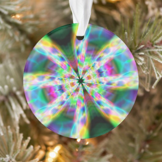 Super Rainbow Zoom Hallway Ornament (Boom)