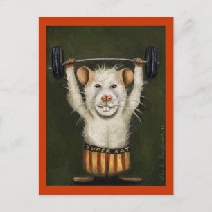 Super Rat Briefkaart