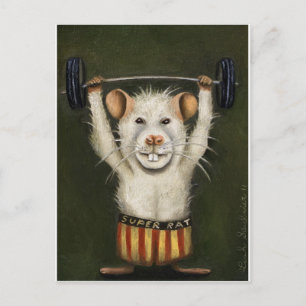 Super Rat Briefkaart