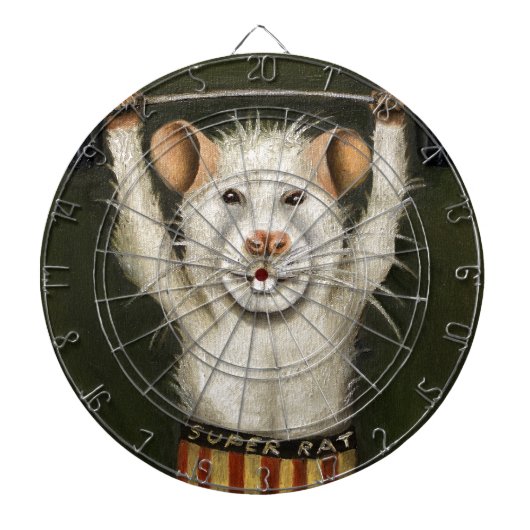 Super Rat Dartbord (Voorkant)