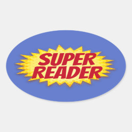 Super Reader Sticker