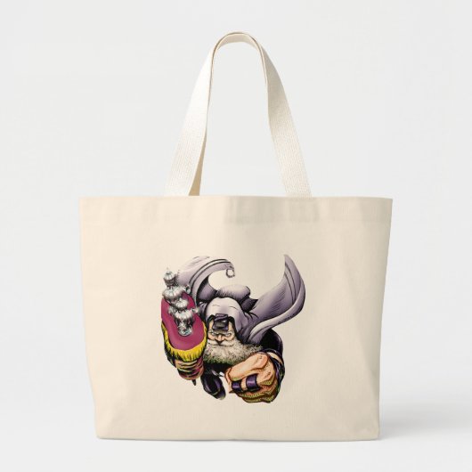 Super Rebbe Grote Tote Bag (Voorkant)