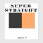 Super rechte sticker (Vel)