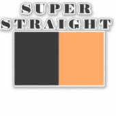 Super rechte sticker (Voorkant)