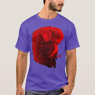 Super Red Betta Fish T-shirt