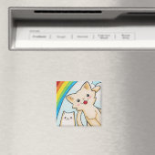 Super regenboog kittens magneet (Insitu (Vaatwasser))