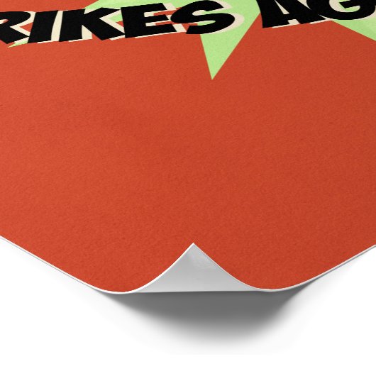 Super Reggae Girl Poster (Hoek)