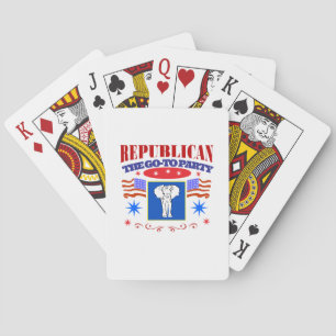 super republikeinse partij pokerkaarten