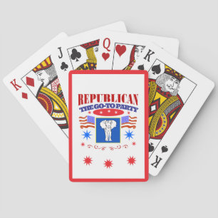 super republikeinse partij pokerkaarten