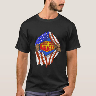 Super Restaurant Algemeen Manager Held Baan T-shirt