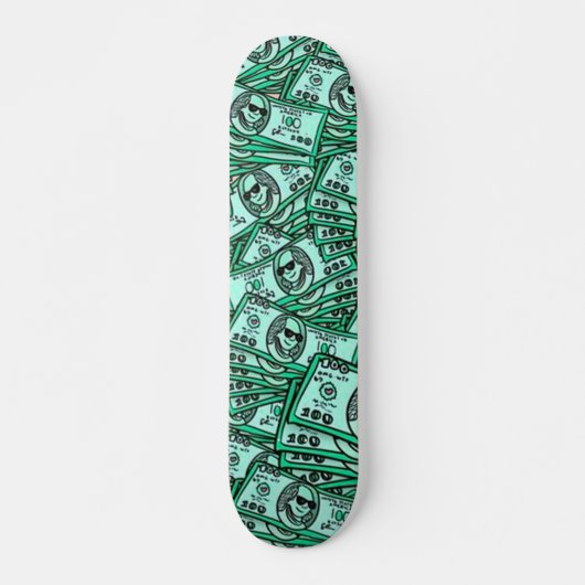 Super Rich Skateboard Deck (Voorkant)