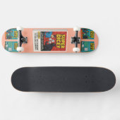 Super Riskant Persoonlijk Skateboard (Horizontaal)