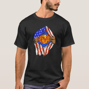 Super Roll Off Driver Hero-taak T-shirt