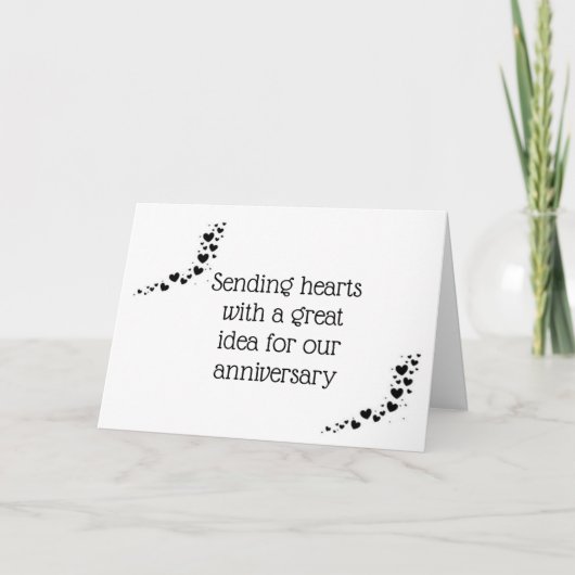 SUPER "ROMANTIC" JUBILEUM KAART VOOR HEM/HER (Voorkant)