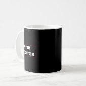 Super Roofdier Koffiemok (Voorkant links)