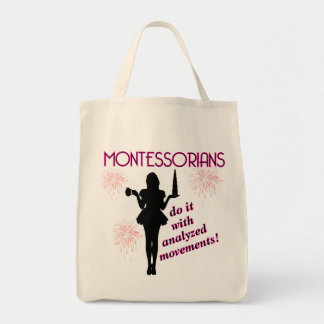Super-roomy Montessori Grocery bag Tote Bag