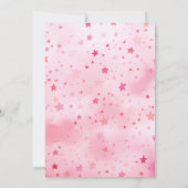 Super Roze Sterren Modern Halloween Kaart (Achterkant)