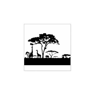 Super Safari Stamp Rubberstempel