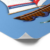 Super Sailboot Poster (Hoek)