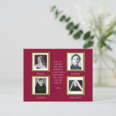 SUPER SAINTS BRIEFKAART (Staand voorkant)