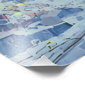 Super Saiyan Goku Epic Rain Fight Foto Afdruk (Hoek)