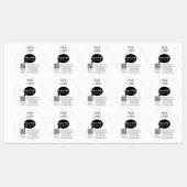 super sale bedrijfs korting scan QR code details Labels (Vel)