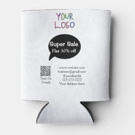 super sale business discount scan QR code details Blikjeskoeler