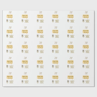 super sale business discount scan QR code details  Cadeaupapier