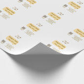 super sale business discount scan QR code details  Cadeaupapier (Hoek)