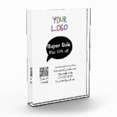 super sale business discount scan QR code details Fotoblokken (Links)