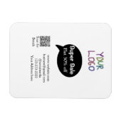 super sale business discount scan QR code details Magneet (Horizontaal)