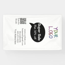 super sale business discount scan QR code details Spandoek